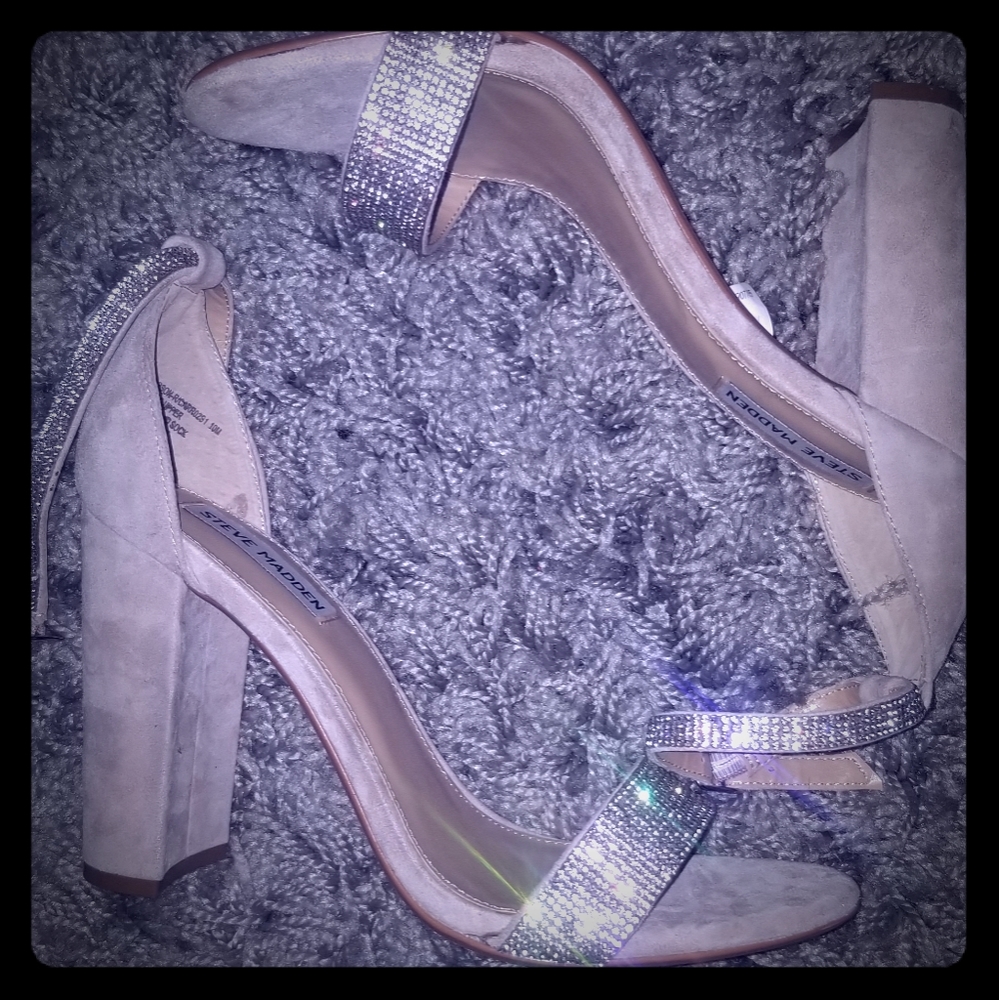Gorgeous suede studded show stopper shoes